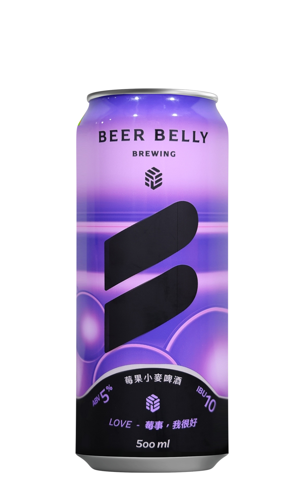 BeerBelly Brewing LOVE – Bittersweet Assorted Berries Wheat Ale 啤酒肚釀製 莓事 我很好 莓果小麥啤酒