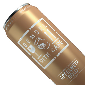 Kelterei Krämer -Bembel with Care Apfelwein Gold