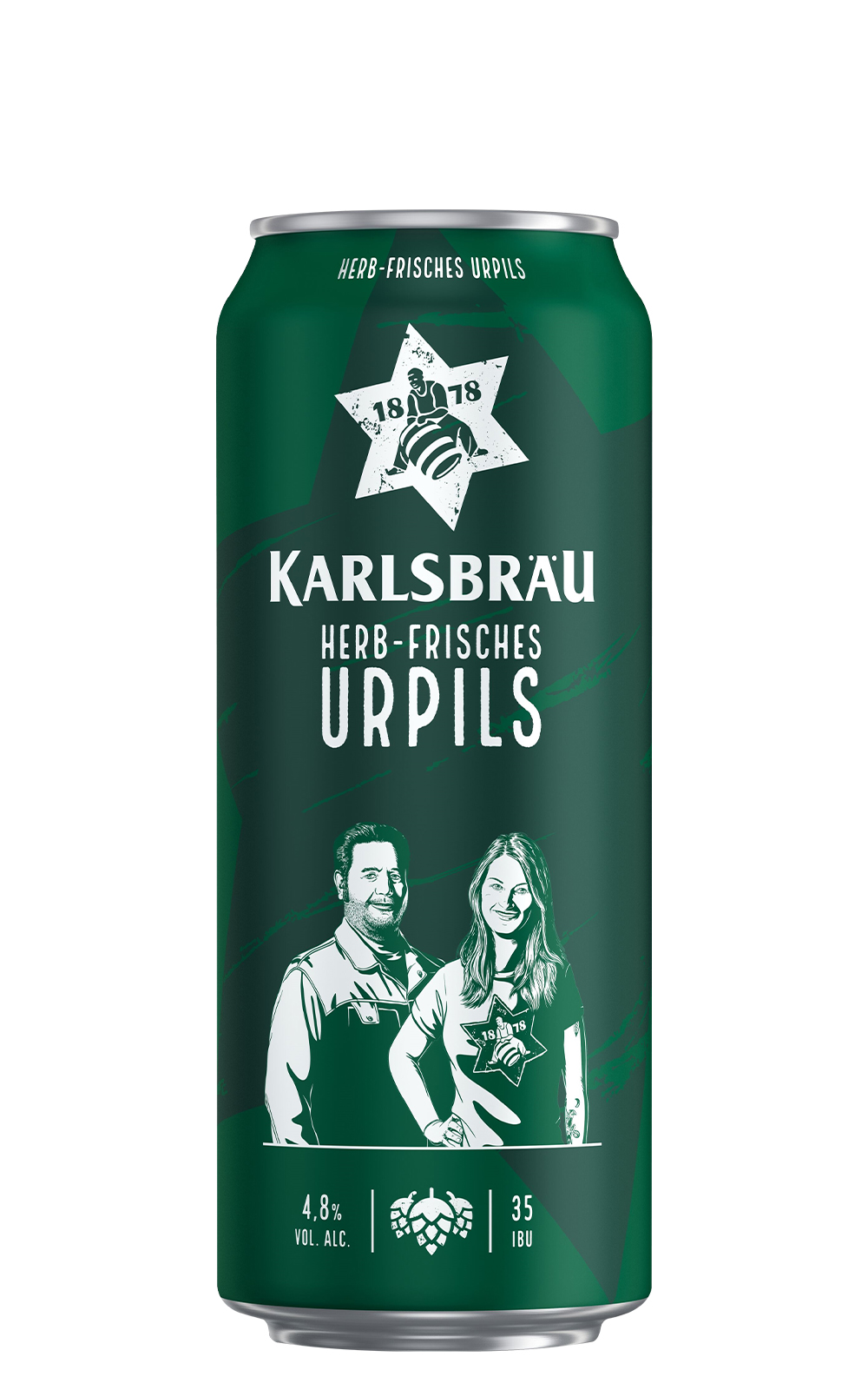 Karlsbrau UrPils Can 卡爾斯堡 原創皮爾森啤酒 罐裝