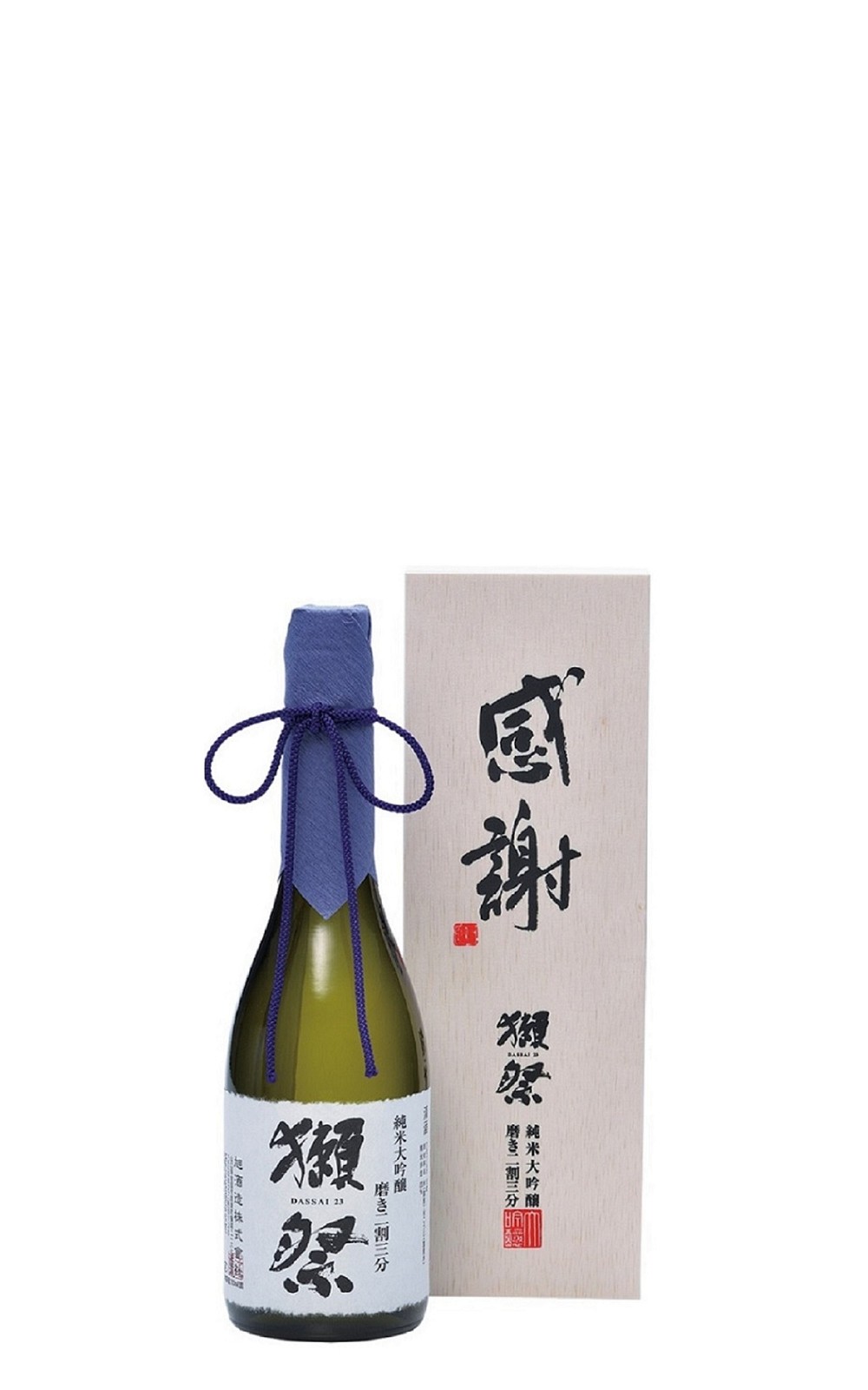 Asahi Shuzo 獺祭 二割三分 純米大吟釀 感謝版木箱組 旭酒造 獺祭 二割三分 純米大吟釀 感謝版木箱組