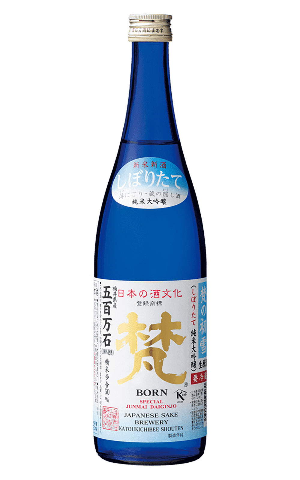 合資会社 加藤吉平商店 梵 初雪 五百万石 純米大吟醸 生原酒 加藤吉平商店 梵 初雪 五百萬石 純米大吟釀 生原酒