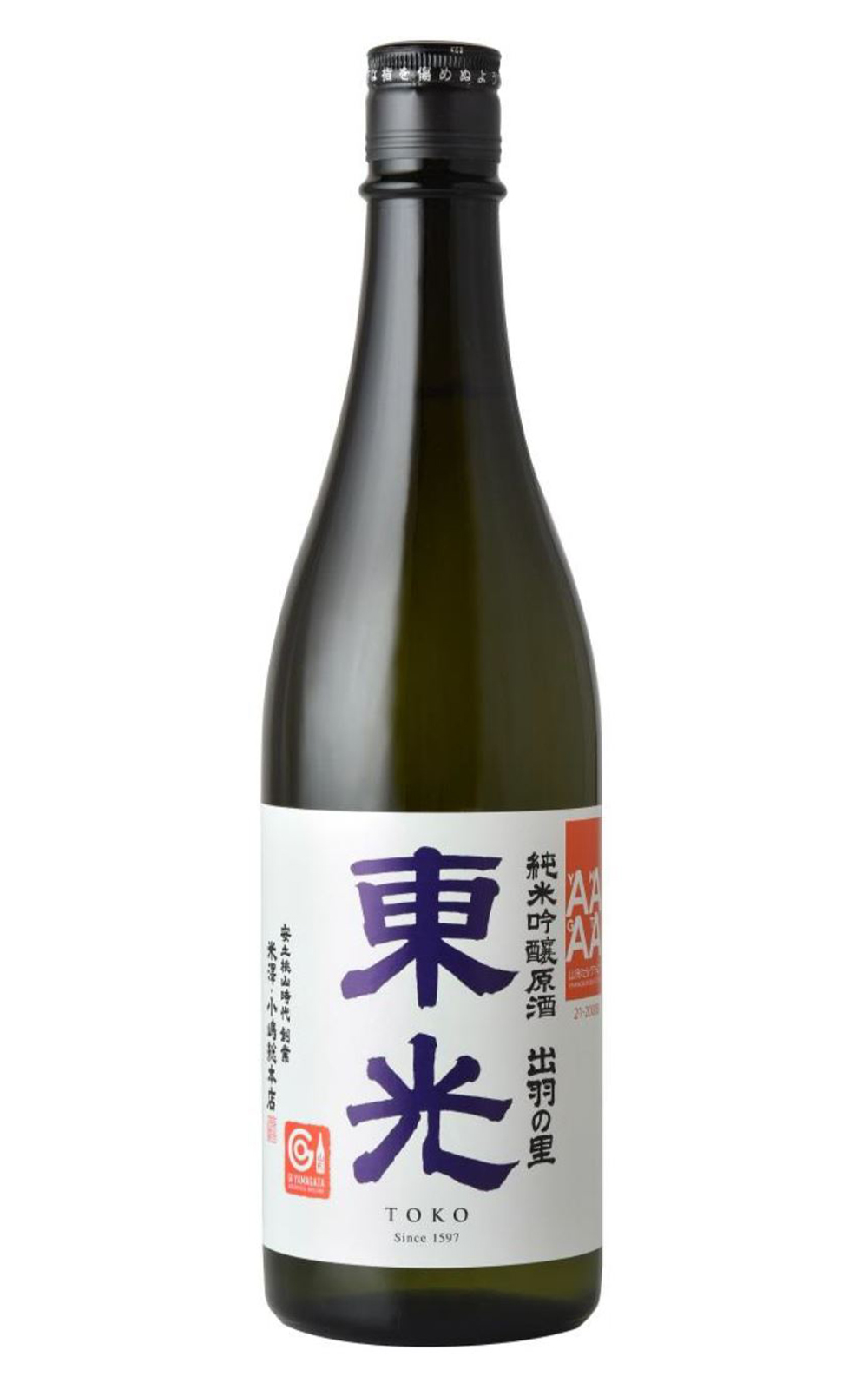 Kojima Sohonten Co 東光 出羽の里 純米吟醸 原酒 小嶋總本店 東光 出羽之里 純米吟釀 原酒