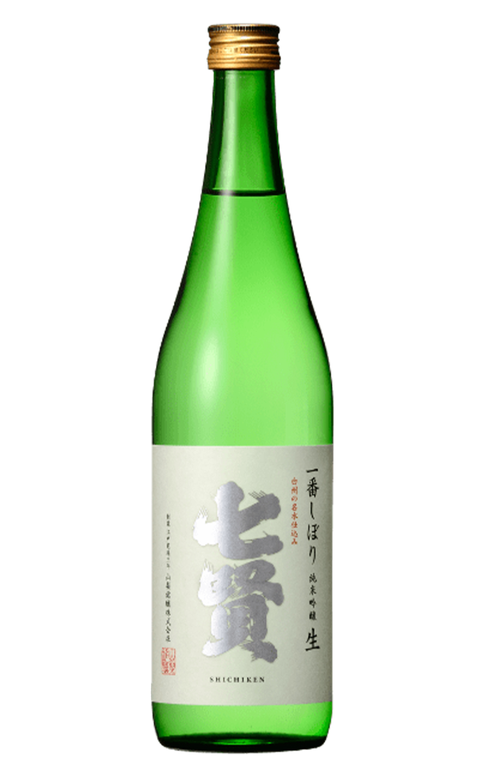 山梨銘醸株式会社 七賢 一番しぼり 純米吟醸生酒 山梨銘釀 七賢 一番榨 純米吟釀生酒 季節限定
