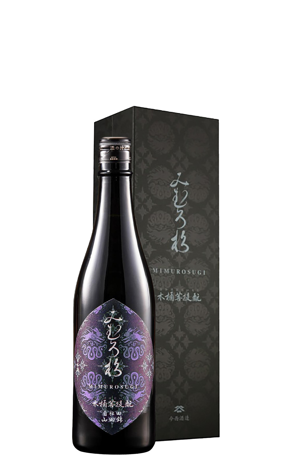 Imanishi Sake Brewery みむろ杉 木桶菩提酛 自社田山田錦 今西酒造 三諸杉 木桶菩提酛 自社田山田錦