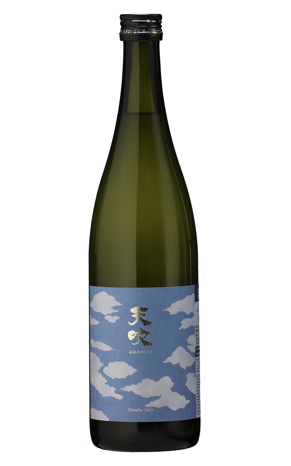 Amabuki Shuzo 天吹 純米濁酒 雲朵 Cloudy Sake 天吹酒造 天吹 純米濁酒 雲朵 Cloudy Sake