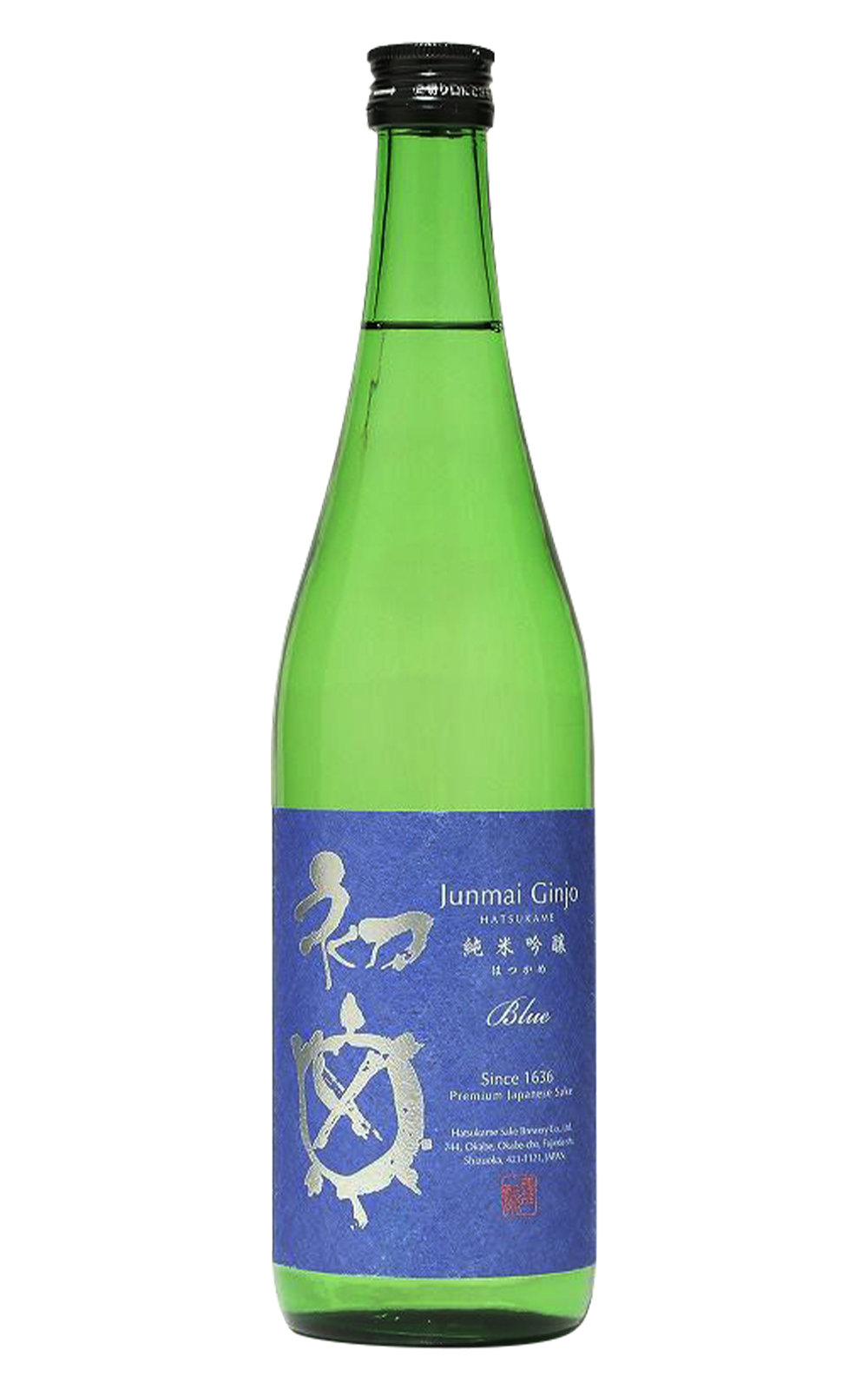 Hatsukame Sake Brewery 初亀 Blue 純米吟醸 初龜釀造 初龜 Blue 純米吟釀