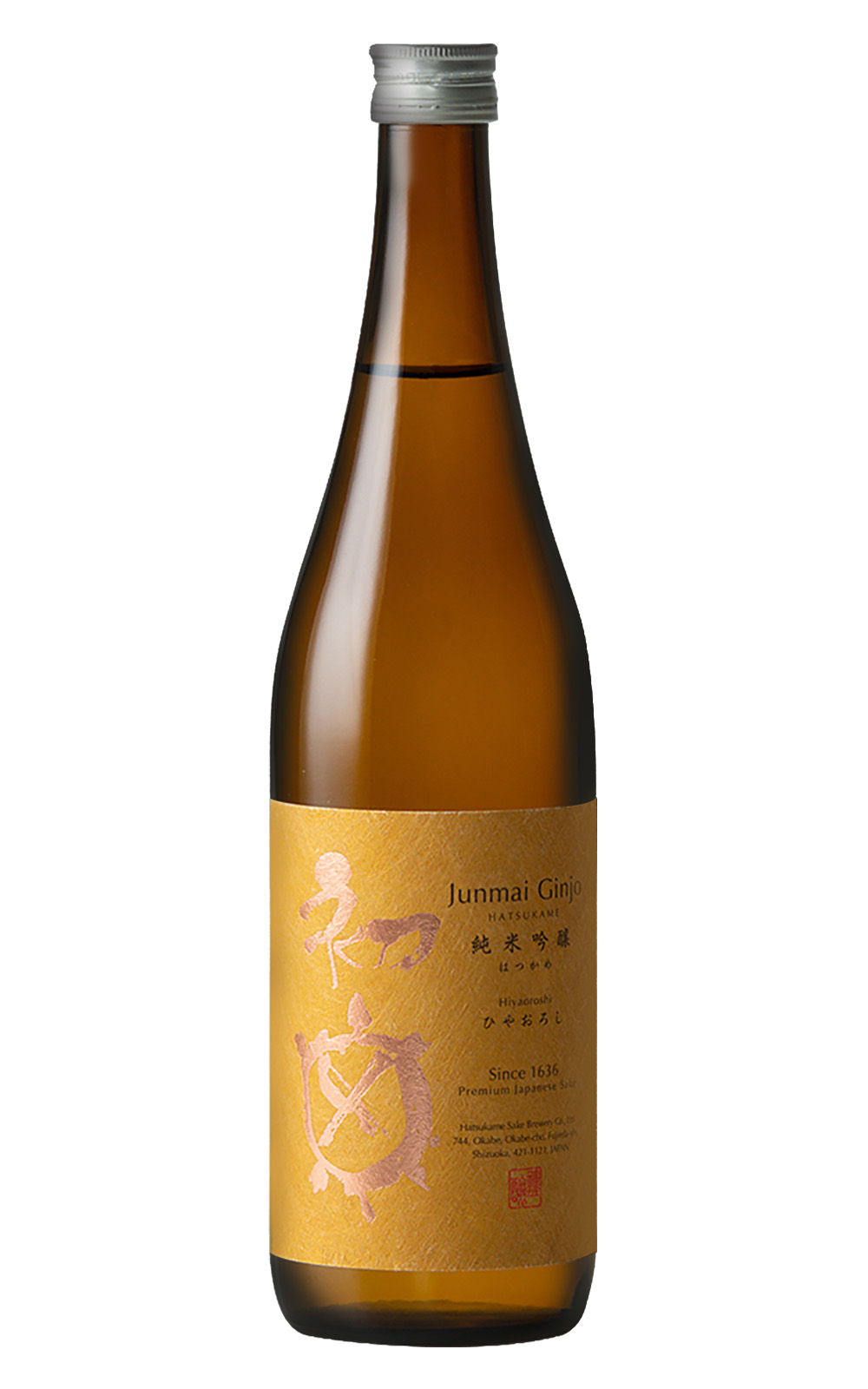 Hatsukame Sake Brewery 初亀 純米吟醸 秋あがり 初龜釀造 初龜 純米吟釀 冷卸