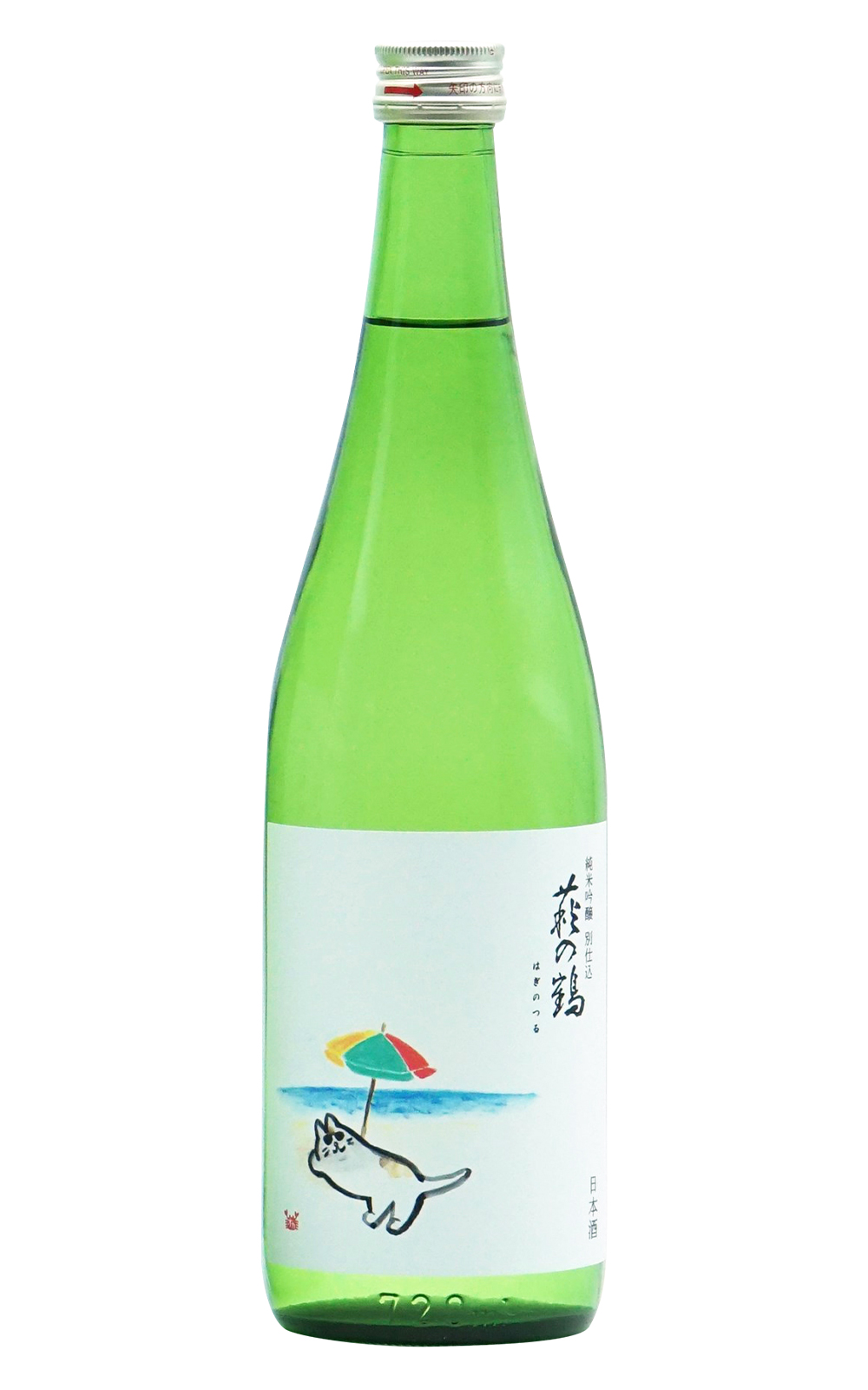 Hagino Shuzo Co Ltd 萩の鶴 真夏の猫 純米吟醸 萩野酒造株式會社 萩之鶴 仲夏貓 純米吟釀