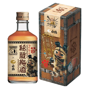 白鶴酒造株式会社-Monster Hunter 20th Anniversary アイルーの秘藏梅酒
