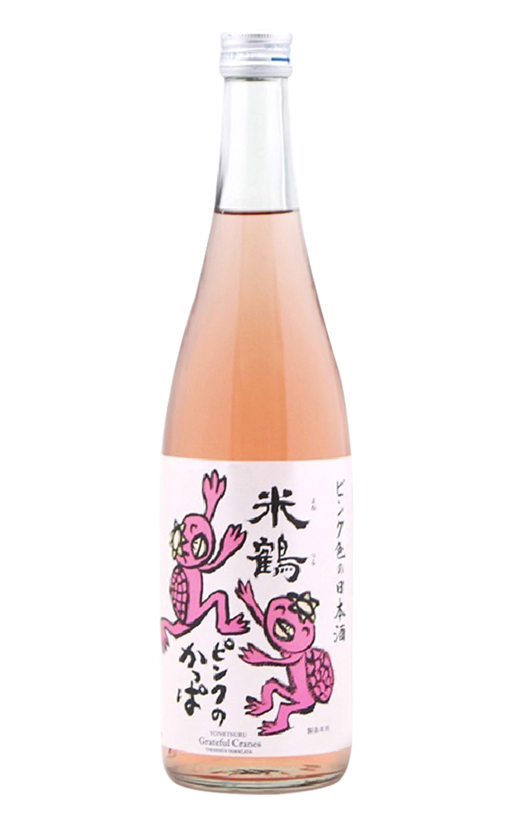 米鶴酒造 米鶴 ピンクのかっぱ 米鶴酒造 米鶴 粉紅河童 純米酒