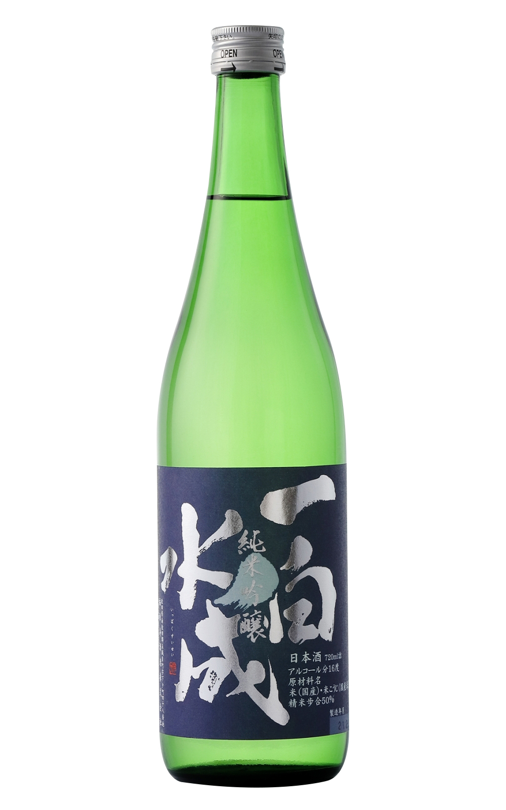 Fukurokuju Shuzo 一白水成 純米吟醸 福祿壽酒造 一白水成 純米吟釀