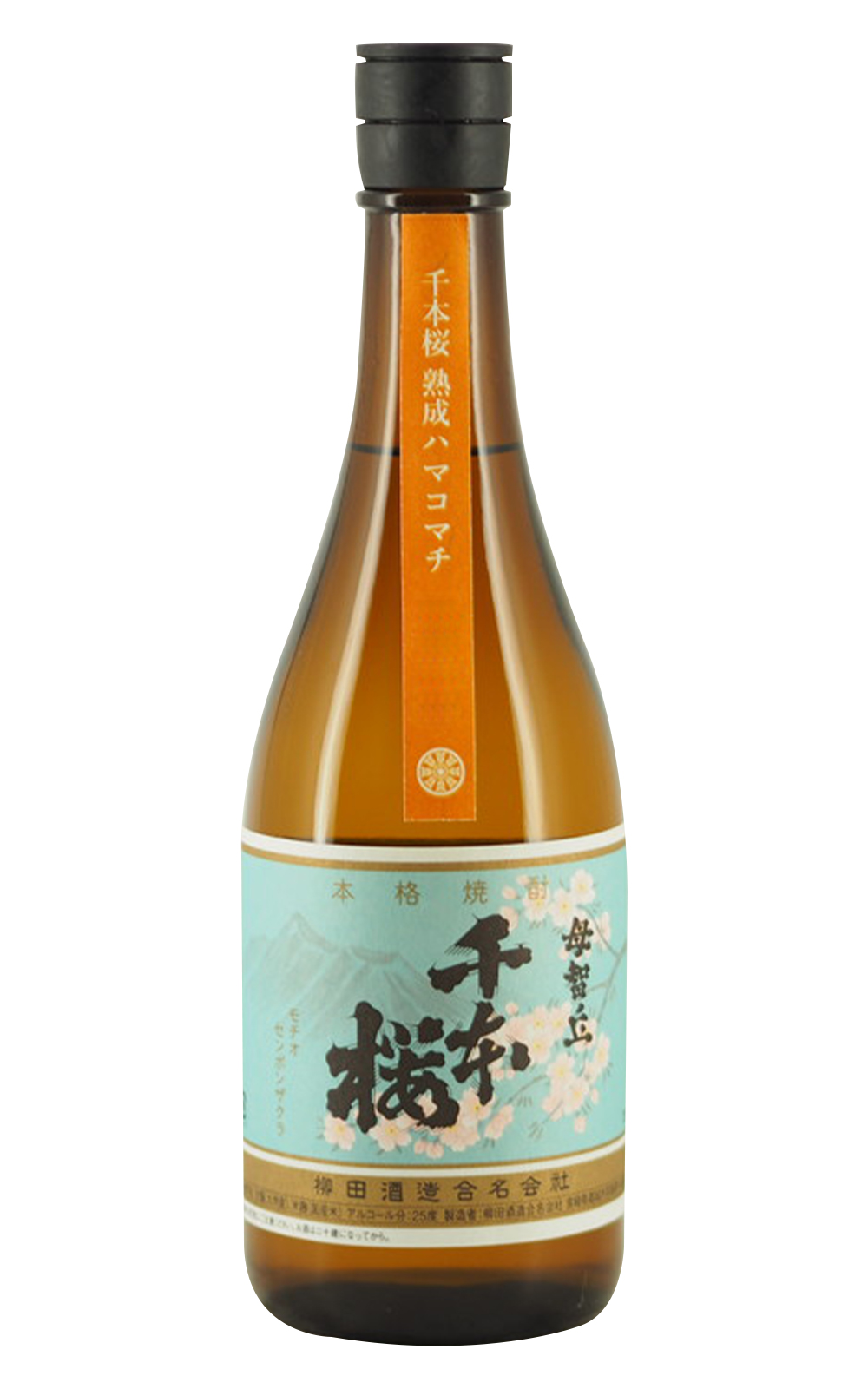 柳⽥酒造合名会社 母智丘 千本桜 芋焼酎 柳⽥酒造 母智丘 千本櫻 芋燒酎