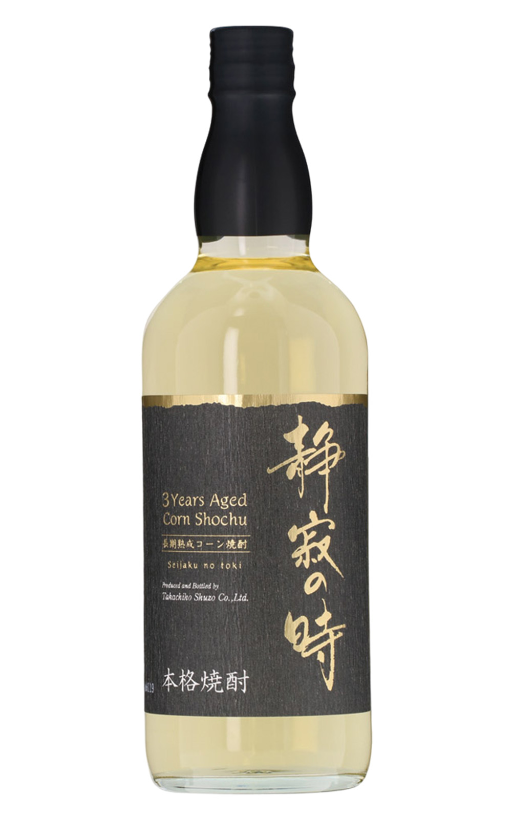 高千穗酒造株式会社 静寂の時 3 Years Aged Corn Shochu 高千穗酒造株式會社 靜寂之時 三年儲藏 本格燒酎