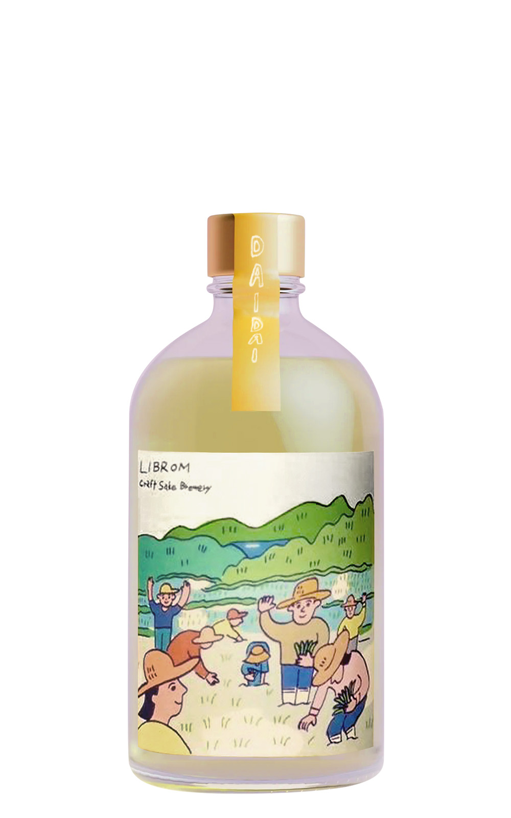 LIBROM Craft Sake Brewery DAIDAI Craft Sake LIBROM 株式会社 代代橙 清酒