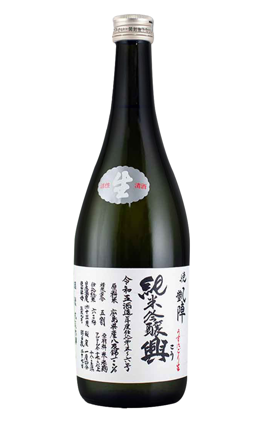 Maruo Honten 悦凱陣 興 廣島反八錦 純米吟醸 薄濁 生酒 有限会社丸尾本店 悦凱陣 興 廣島反八錦 純米吟釀 薄濁 生酒