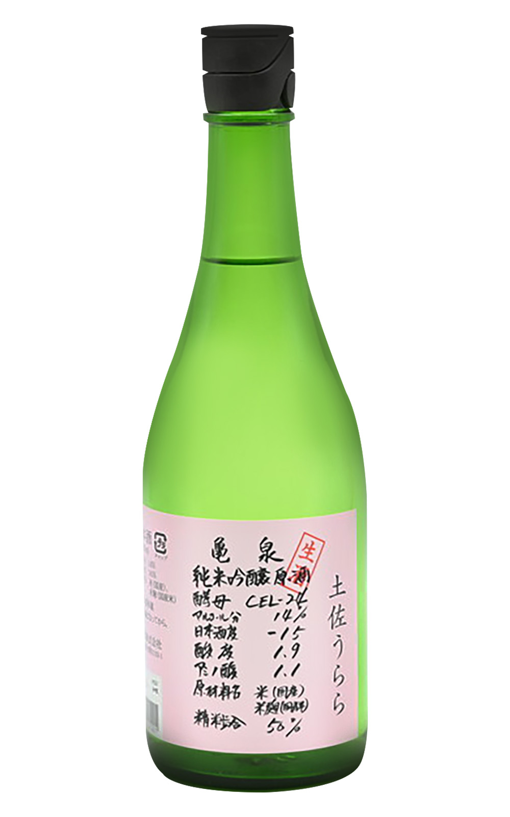亀泉酒造株式会社 CEL 24 土佐うらら 純米吟醸 龜泉酒造株式會社 CEL 24 土佐麗 純米吟釀