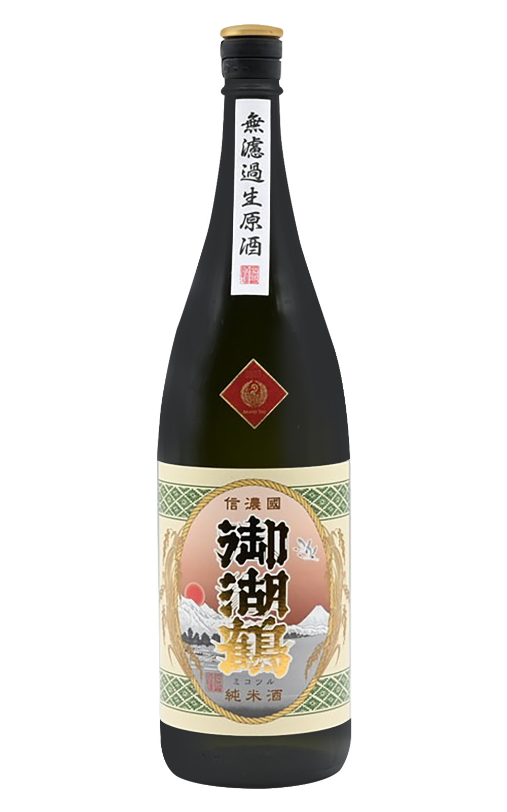 Mikotsuru Sake Brewery 辛口純米酒 無濾過生原酒 諏訪御湖鶴酒造場 辛口純米酒 無濾過生原酒