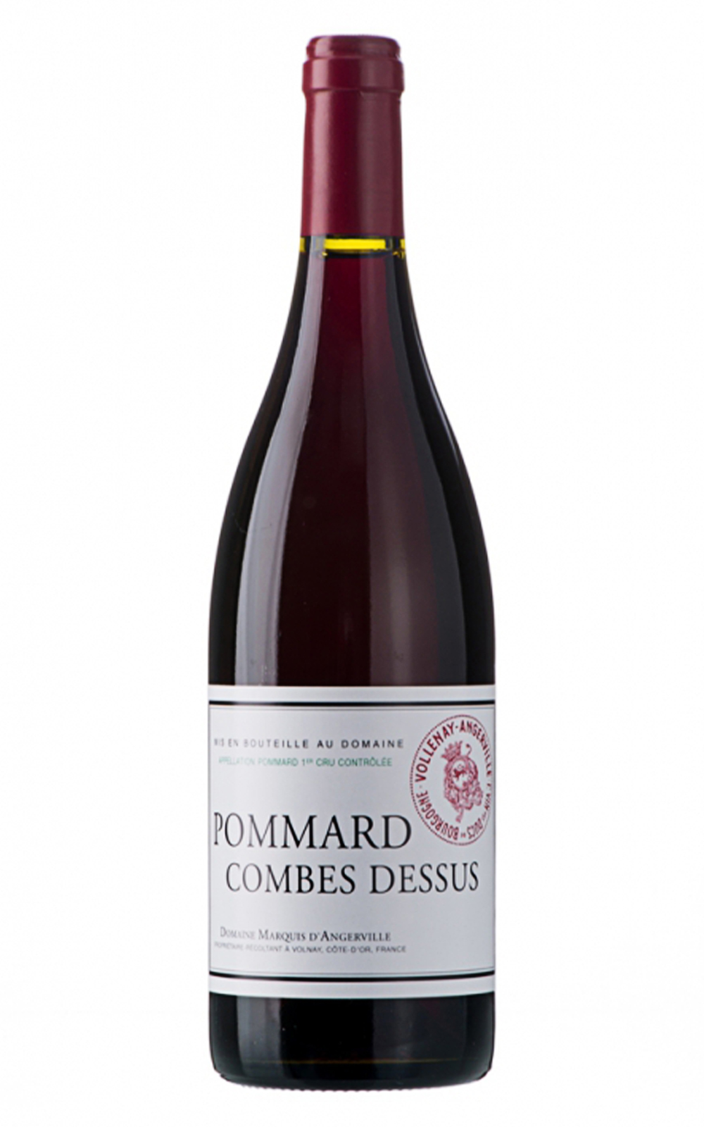 Domaine Marquis d Angerville Pommard 1er Cru Les Combes DeSSus 2010 昂傑維爾侯爵酒莊 玻瑪 上背斜谷 一級園紅酒