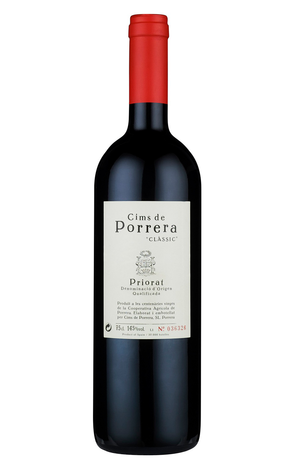 Cims de Porrera Classic Caranyana 1997 波雷拉酒莊 經典卡利濃紅酒