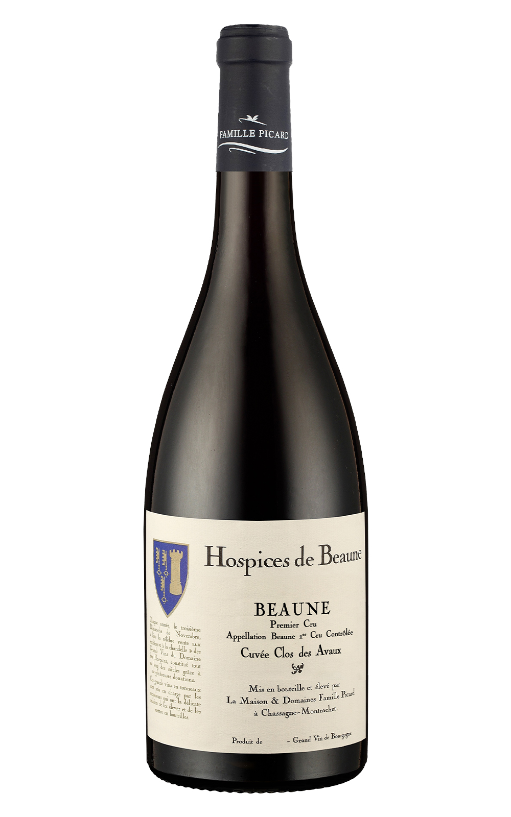 Domaine Famille Picard Hospices de Beaune Beaune 1er Cru Cuvee Clos des Avaux Rouge 2017 畢卡家族酒莊 伯恩濟貧院 伯恩 安沃園特釀 一級園紅酒