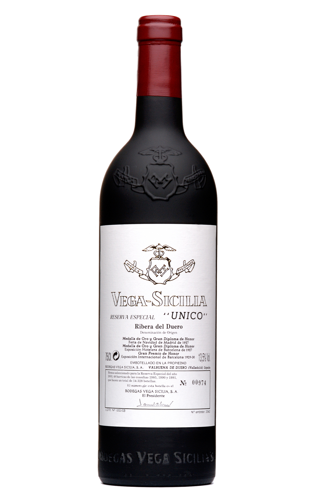Vega Sicilia Ribera del Duero Unico Reserva Especial 2019 維嘉西西里酒莊 斗羅河岸 秋收醴讚 特别珍藏 紅酒