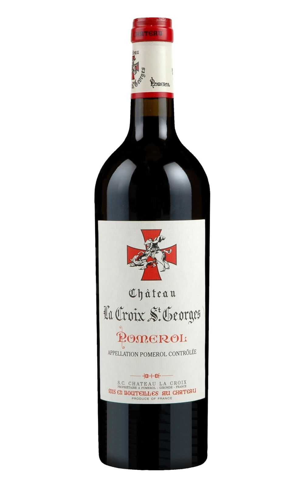 Chateau La Croix Saint Georges Chateau La Croix Saint George 2012 聖喬治十字堡 聖喬治十字一軍紅酒