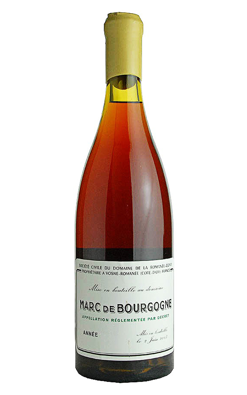 Domaine de la Romanee Conti Marc de Bourgogne 1991 羅曼尼 康帝酒莊 布根地 渣釀白蘭地