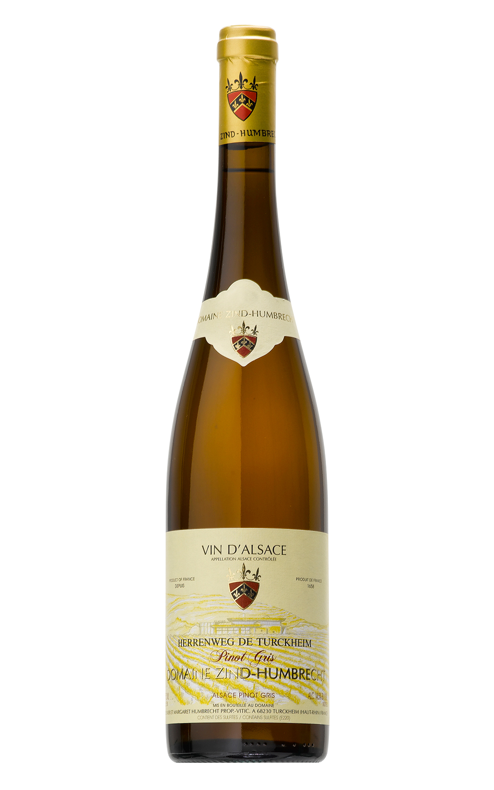 Domaine Zind Humbrecht Herrenweg de Turckheim Pinot Gris 2015 辛‧頓貝希特酒莊 海亨菲格園 灰皮諾白酒