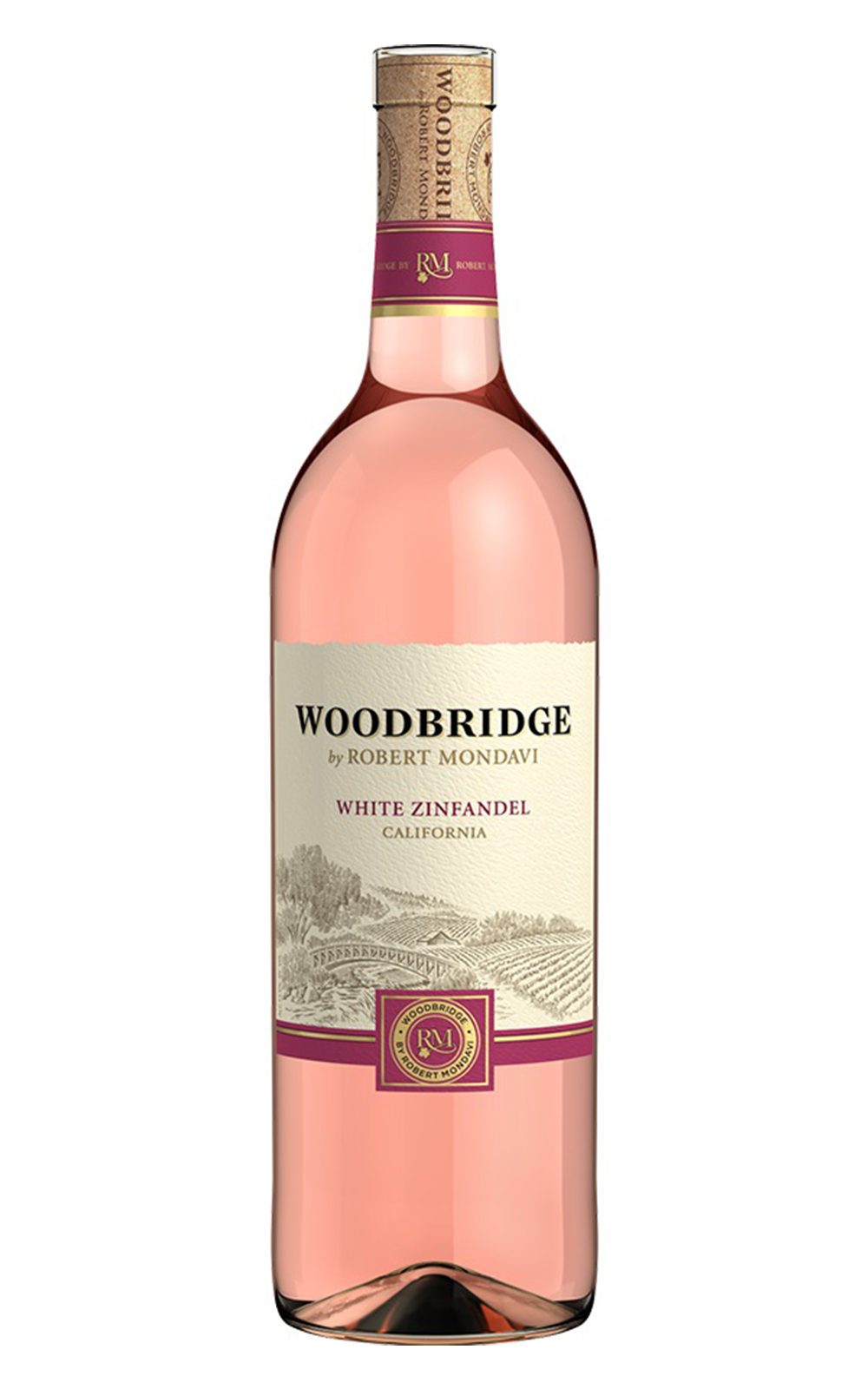 Robert Mondavi Woodbridge White Zinfandel 2018 羅伯 蒙岱維酒莊 木橋系列 金粉黛微甜粉紅酒