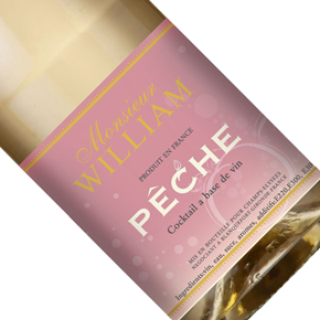 Monsieur William-Monsieur William Peach Cocktail Sparkling