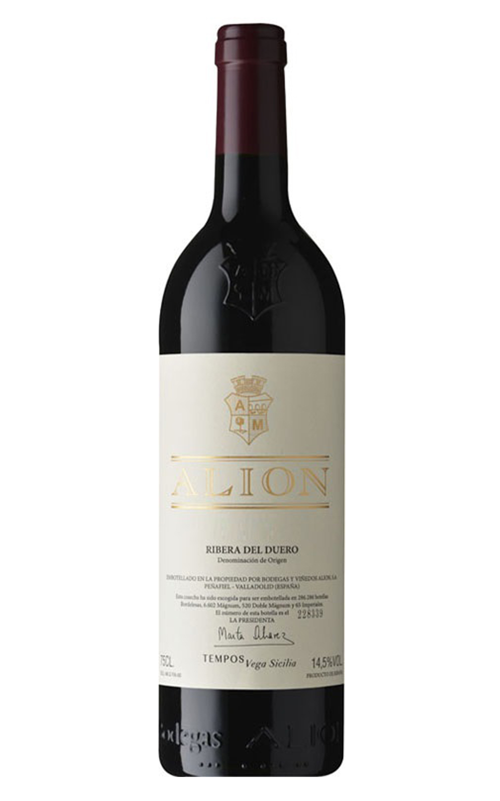 Bodegas y Vinedos Alion “Alión 2015 阿里昂酒莊 Vega Sicillia 阿里昂 紅酒