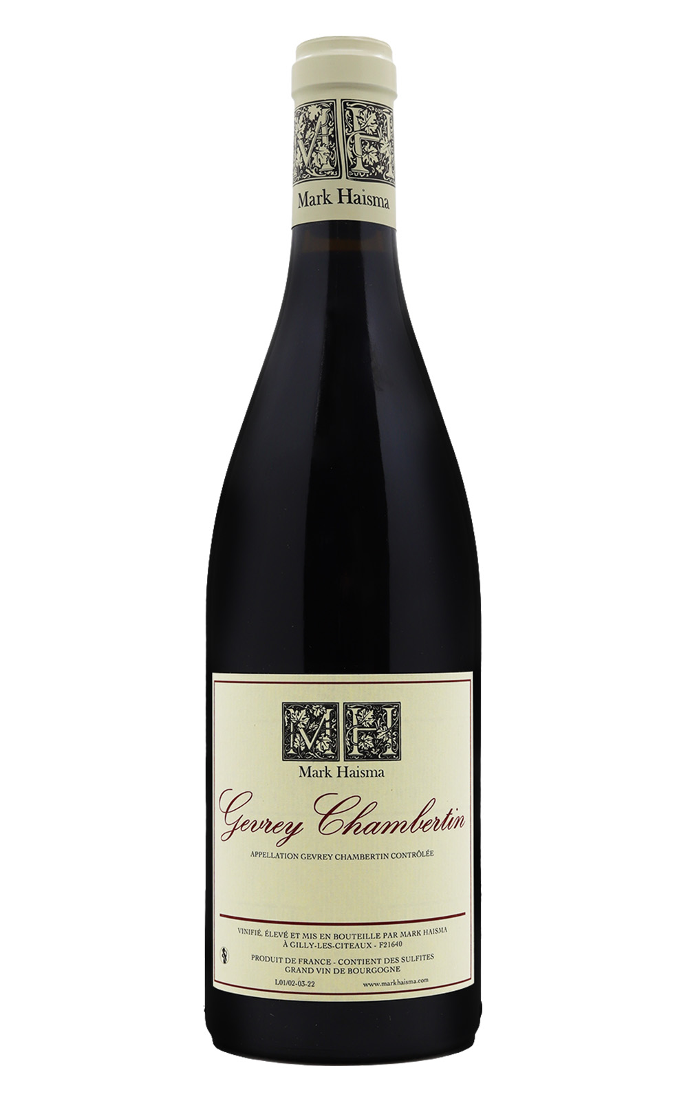 Mark Haisma Geverey Chambertin 2021 馬克‧海司馬酒莊 哲維瑞香貝丹紅酒