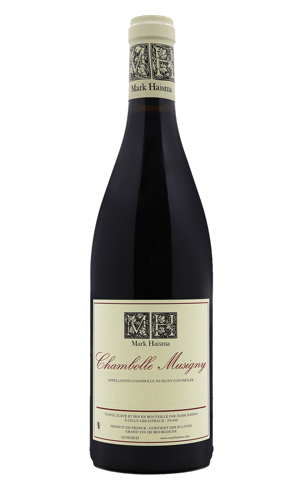 Mark Haisma Chambolle Musigny 2021 馬克‧海司馬酒莊 香波蜜思妮紅酒