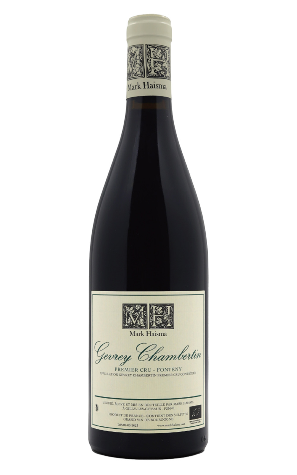 Mark Haisma Gevrey Chambertin 1er Cru Fonteny 2021 馬克‧海司馬酒莊 哲維瑞香貝丹 馮特奈 一級園紅酒