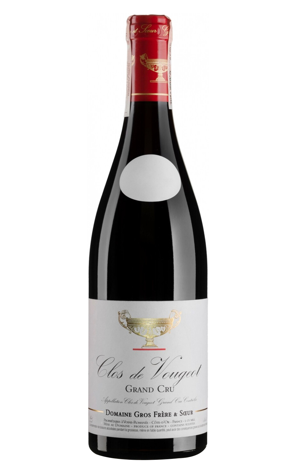Domaine Gros Frere et Soeur Clos de Vougeot Grand Cru 2016 葛羅兄妹酒莊 梧玖園 特級園紅酒