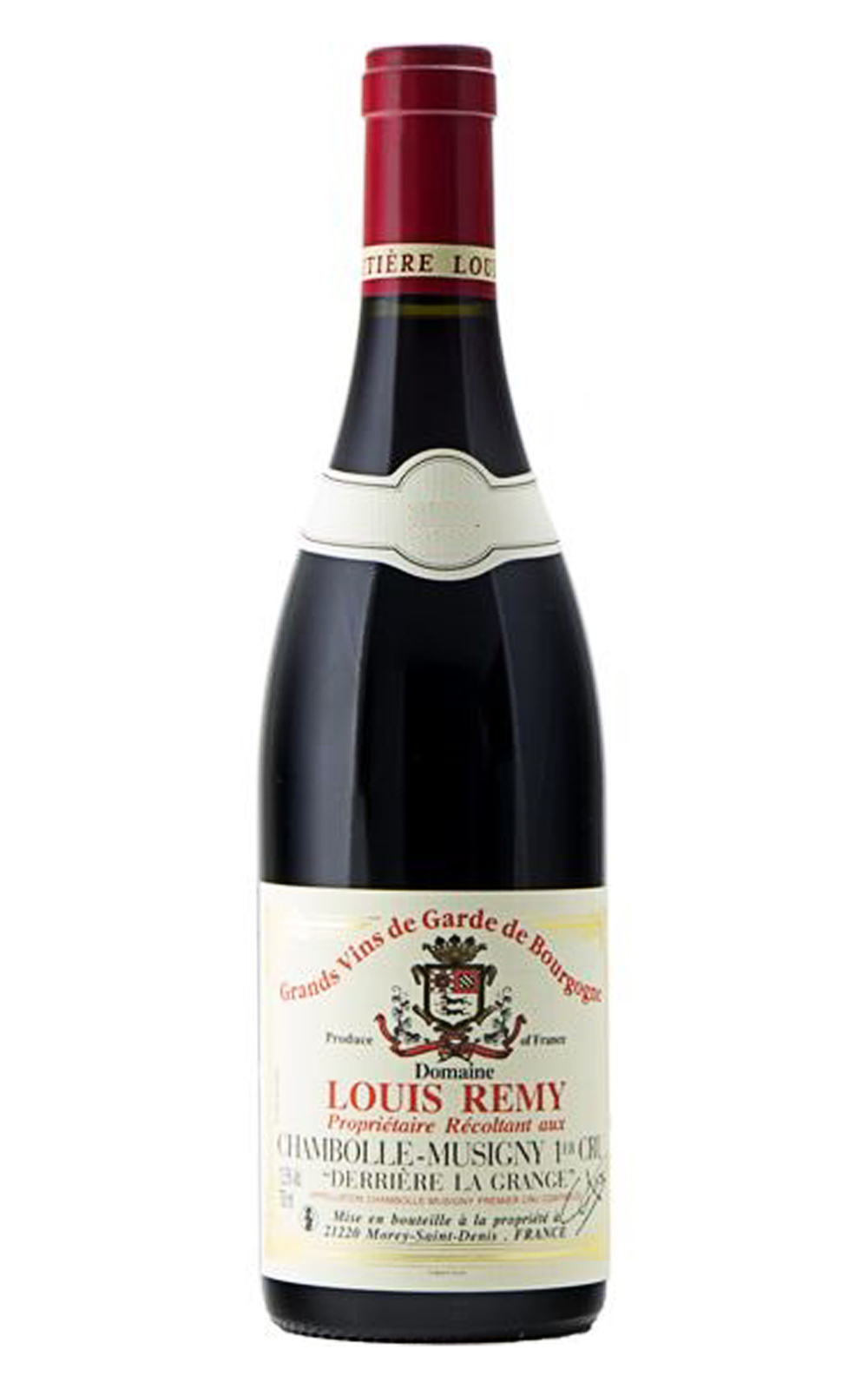 Domaine Chantal Remy Chambolle Musigny 1er Cru Derriere la Grange 2002 香透˙哈米酒莊 香波蜜思妮 穀倉後 一級園紅酒