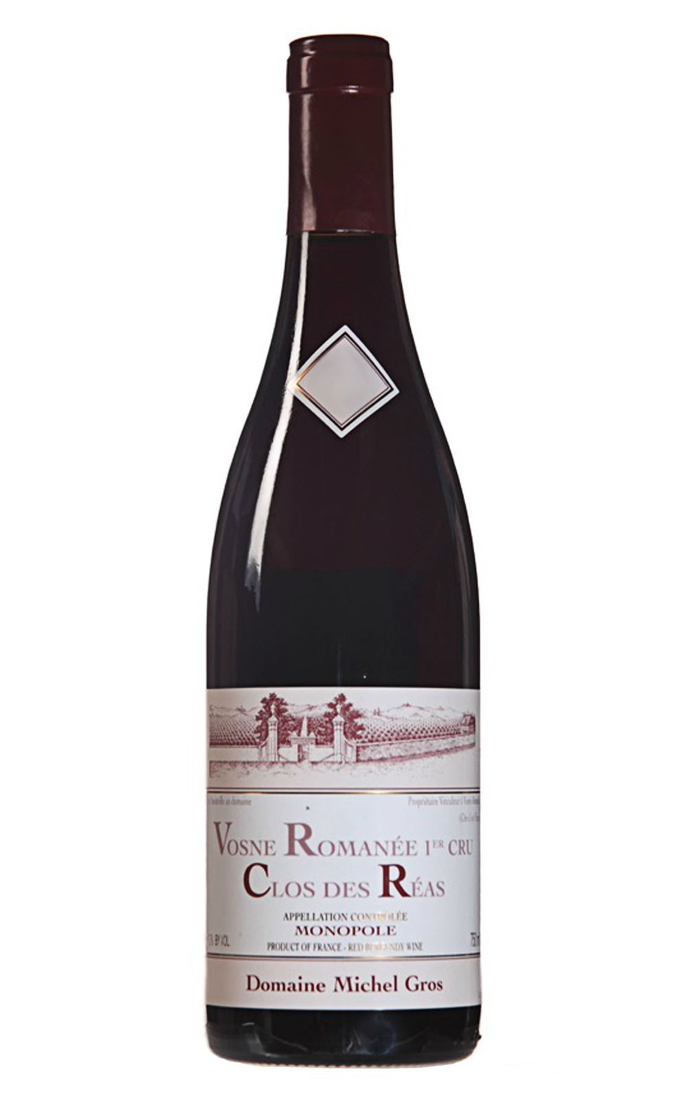 Domaine Michel Gros Vosne Romanee 1er Cru Clos des Reas Monopole 2016 米歇爾 葛羅酒莊 馮內侯馬內 黑雅斯園 獨占一級園紅酒