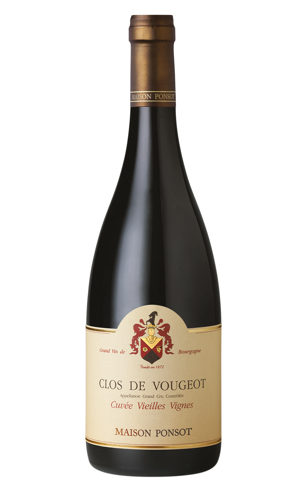Domaine Ponsot Clos de Vougeot Cuvee Vieilles Vignes Grand Cru 2019 彭索酒莊 梧玖園 老藤珍釀 特級園紅酒