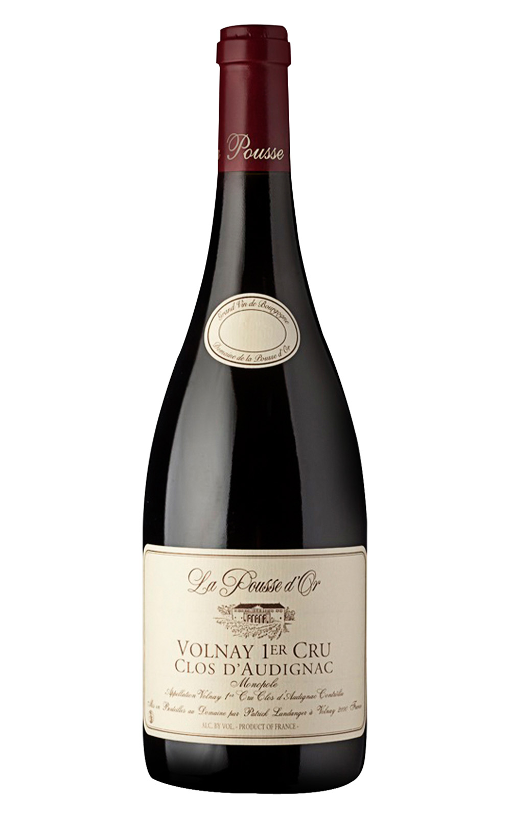 Domaine de la Pousse d Or Volnay 1er Cru Clos d Audignac Monopole 2016 金髮酒莊 渥爾內 歐迪聶克園 獨占一級園紅酒