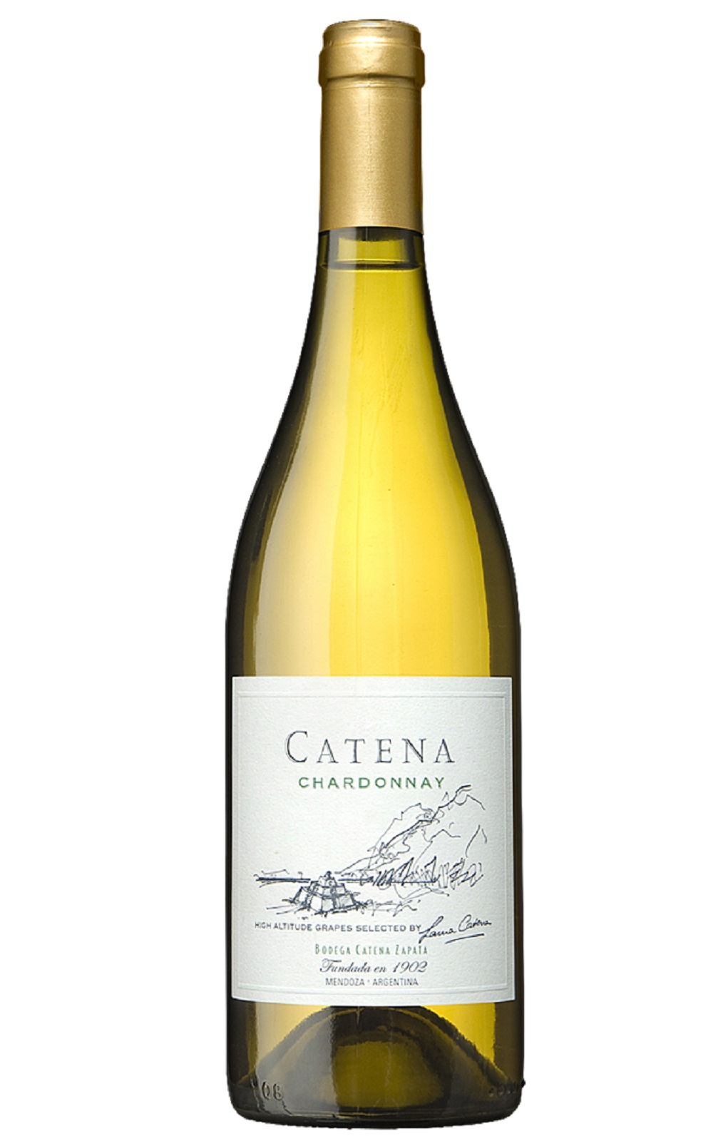 Catena Zapata Catena Chardonnay 2021 卡帝那 沙巴達酒莊 家族系列 夏多內白酒