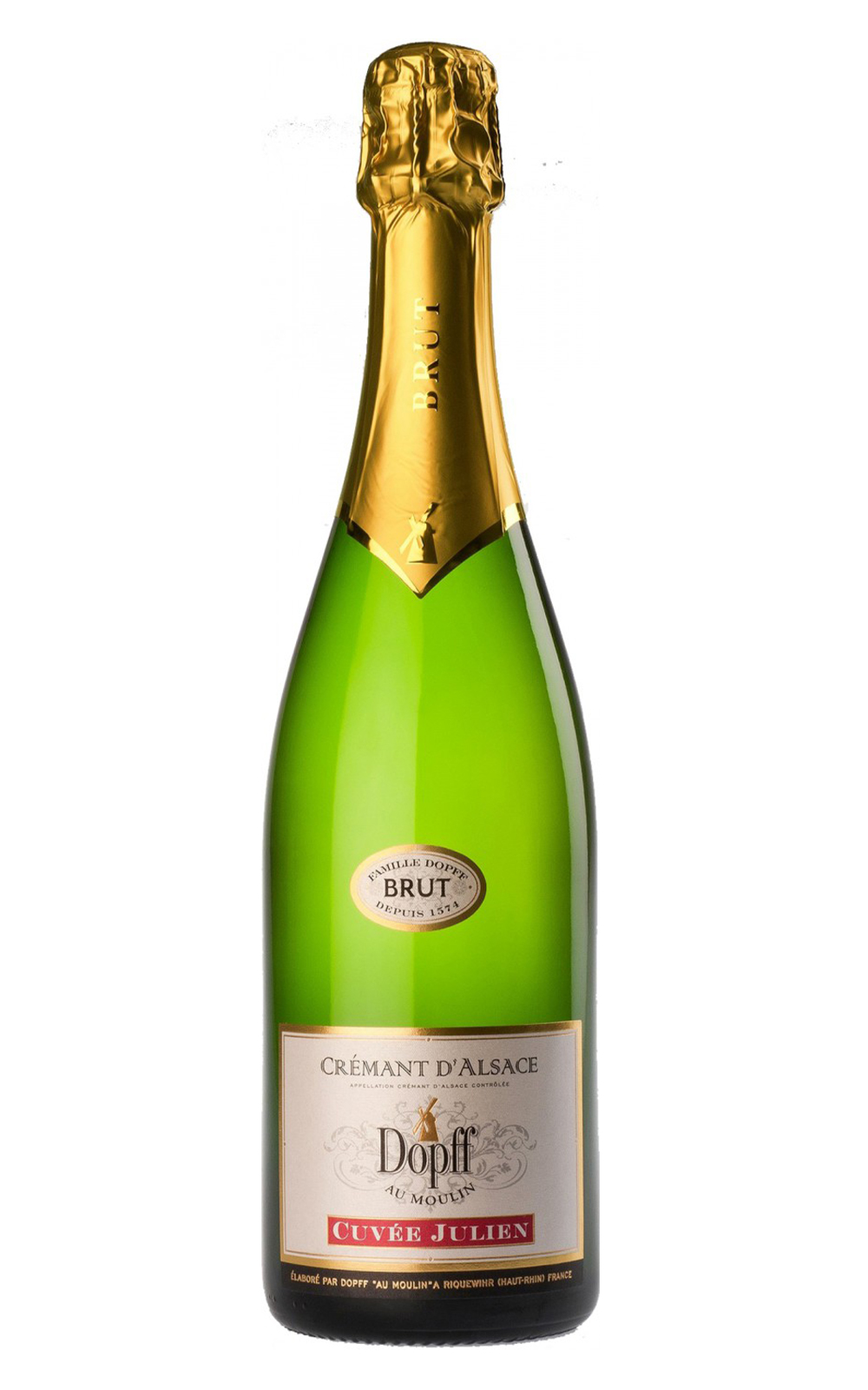 Dopff au Moulin Cremant d Alsace Cuvee Julien Brut NV 杜甫磨坊 朱利安特釀氣泡酒