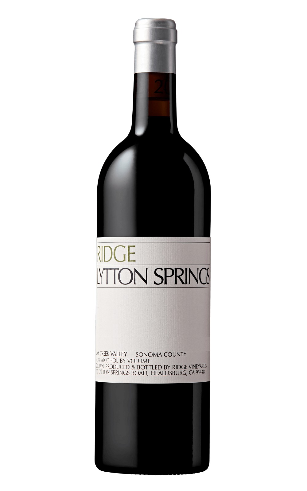 Ridge Estate Lytton Springs 2021 瑞脊酒莊 萊頓泉莊園 紅酒