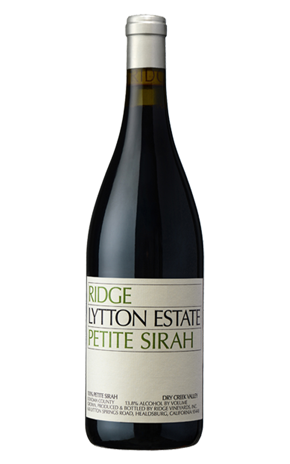 Ridge Estate Lytton Estate Petite Sirah 2017 瑞脊酒莊 萊頓泉莊園系列 小希哈紅酒
