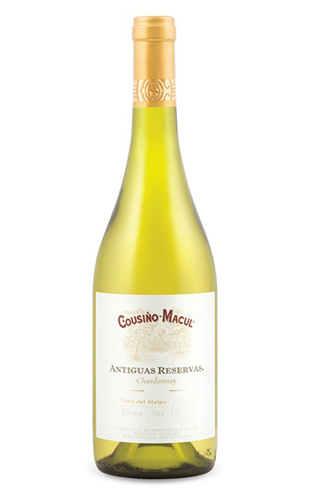Cousino Macul Antiguas Reservas Chardonnay 2022 庫奇諾酒莊 安堤思 陳年夏多內白酒