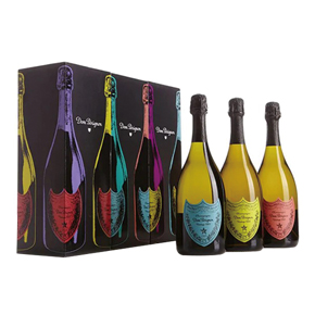Dom Pérignon-Andy Warhol Tribute Collection Gift Box Set (750ml*3)