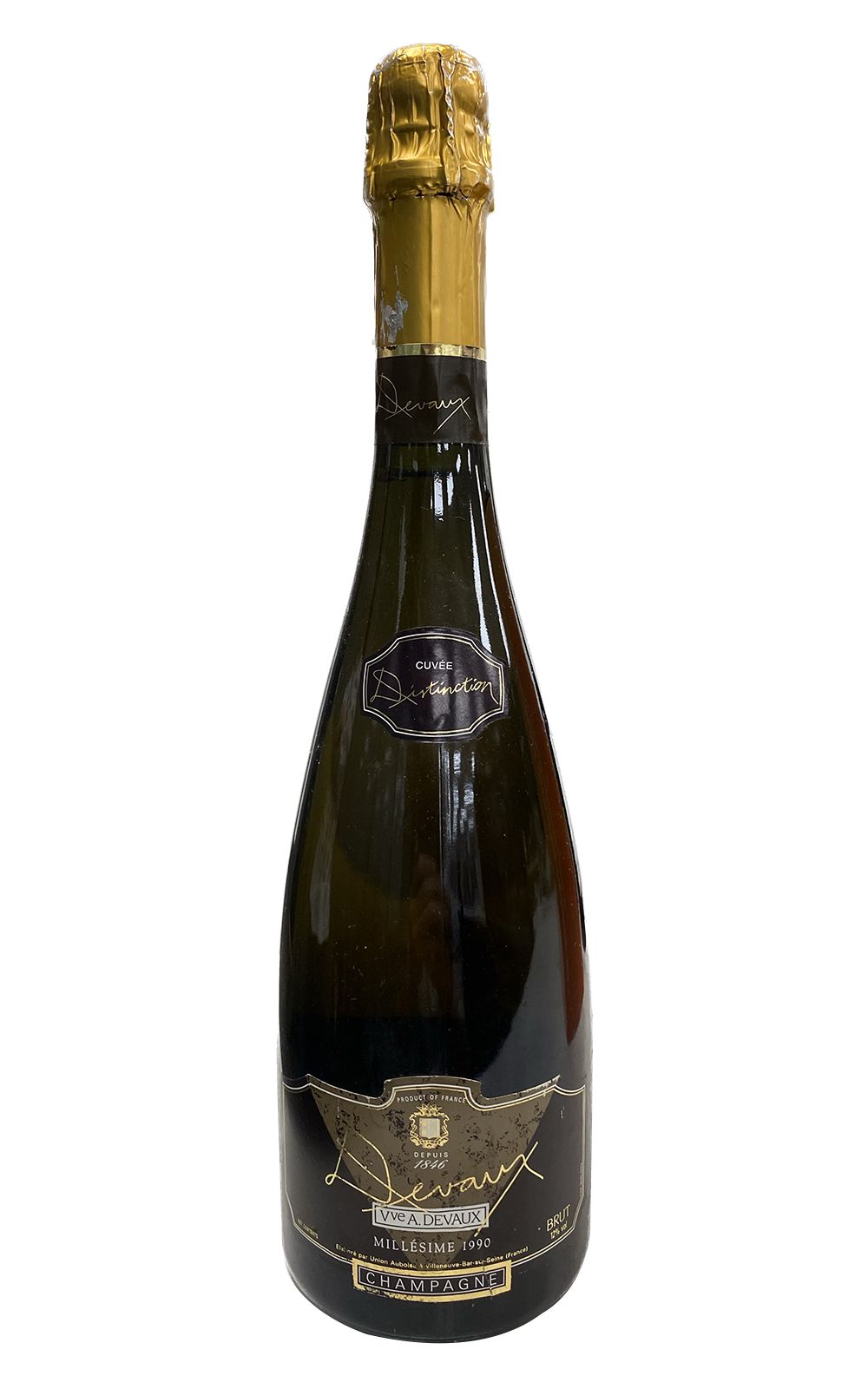Champagne Devaux Cuvee Distinction Millesime 1990 帝富香檳 卓越 珍藏年份香檳