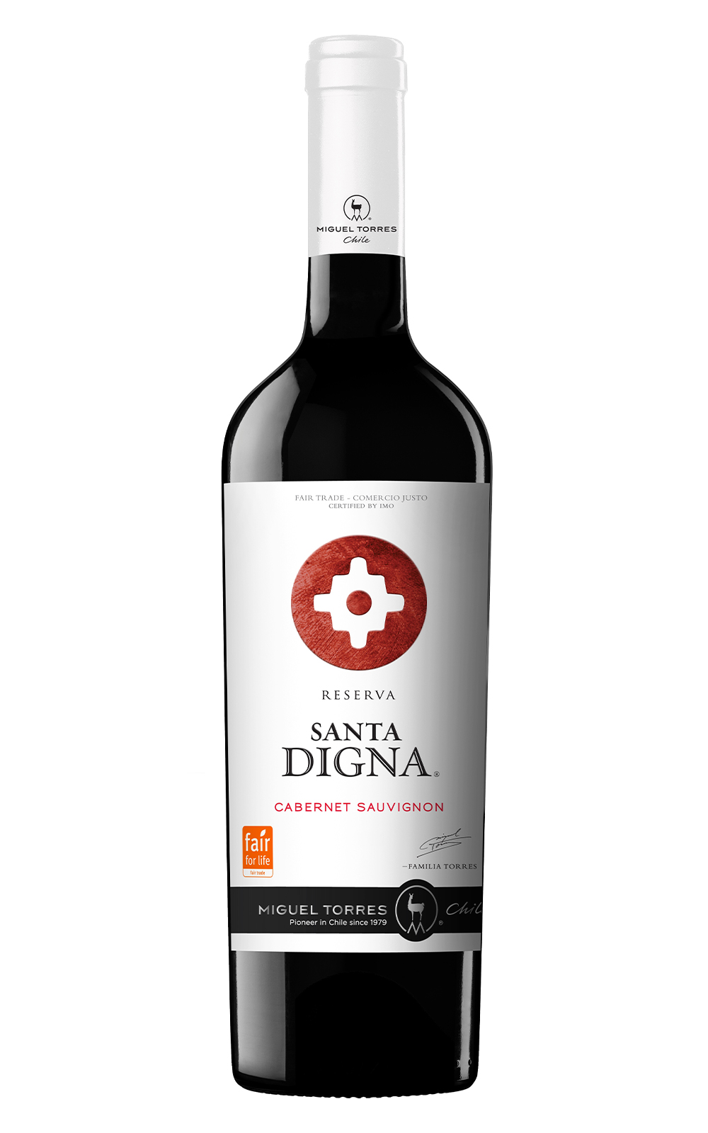Miguel Torres Chile Santa Digna Cabernet Sauvignon 2018 多利士智利酒廠 聖迪娜 卡本內蘇維濃紅酒