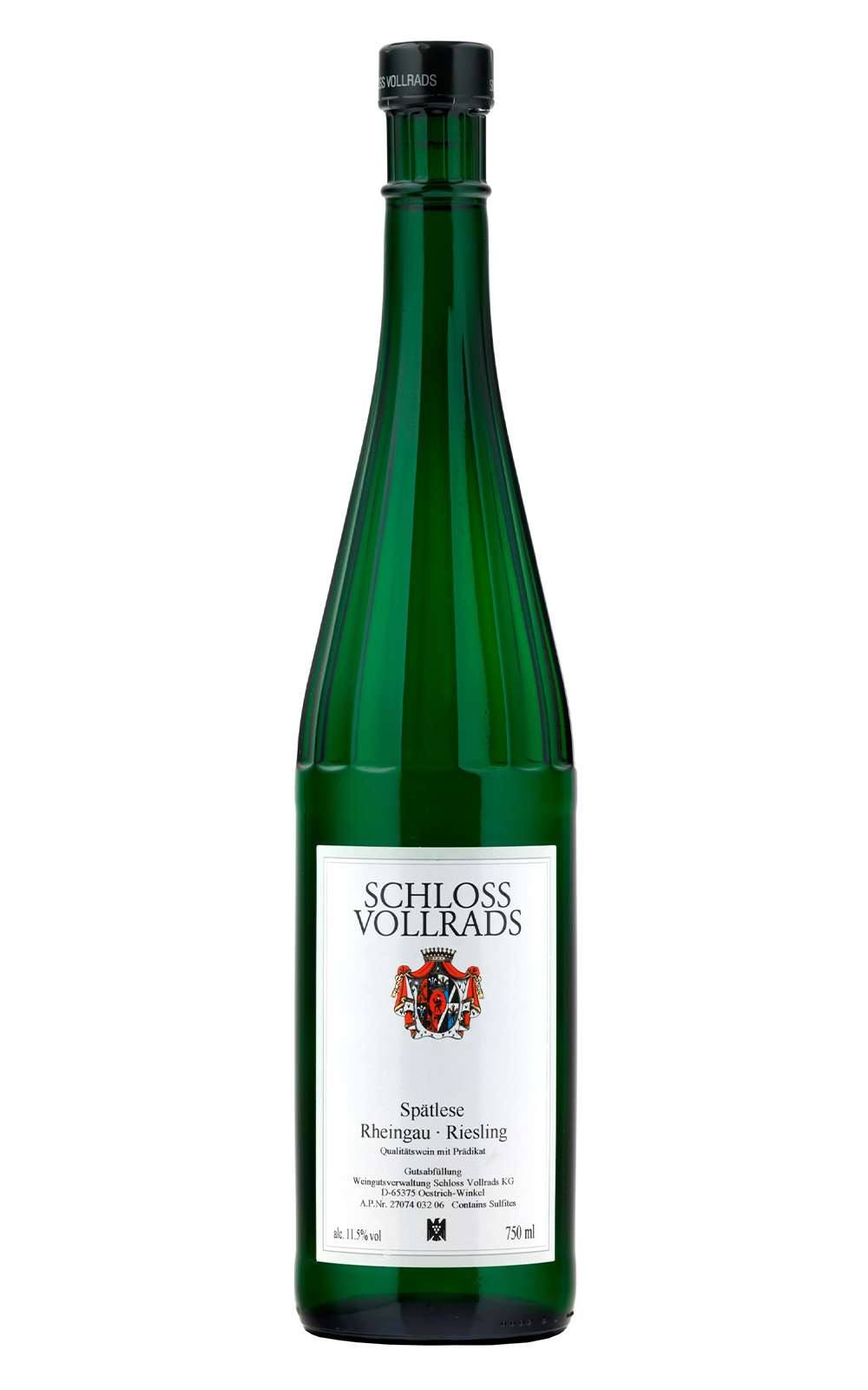 Schloss Vollrads Riesling Spatlese 2011 沃洛斯城堡酒莊 麗絲玲晚摘甜白酒