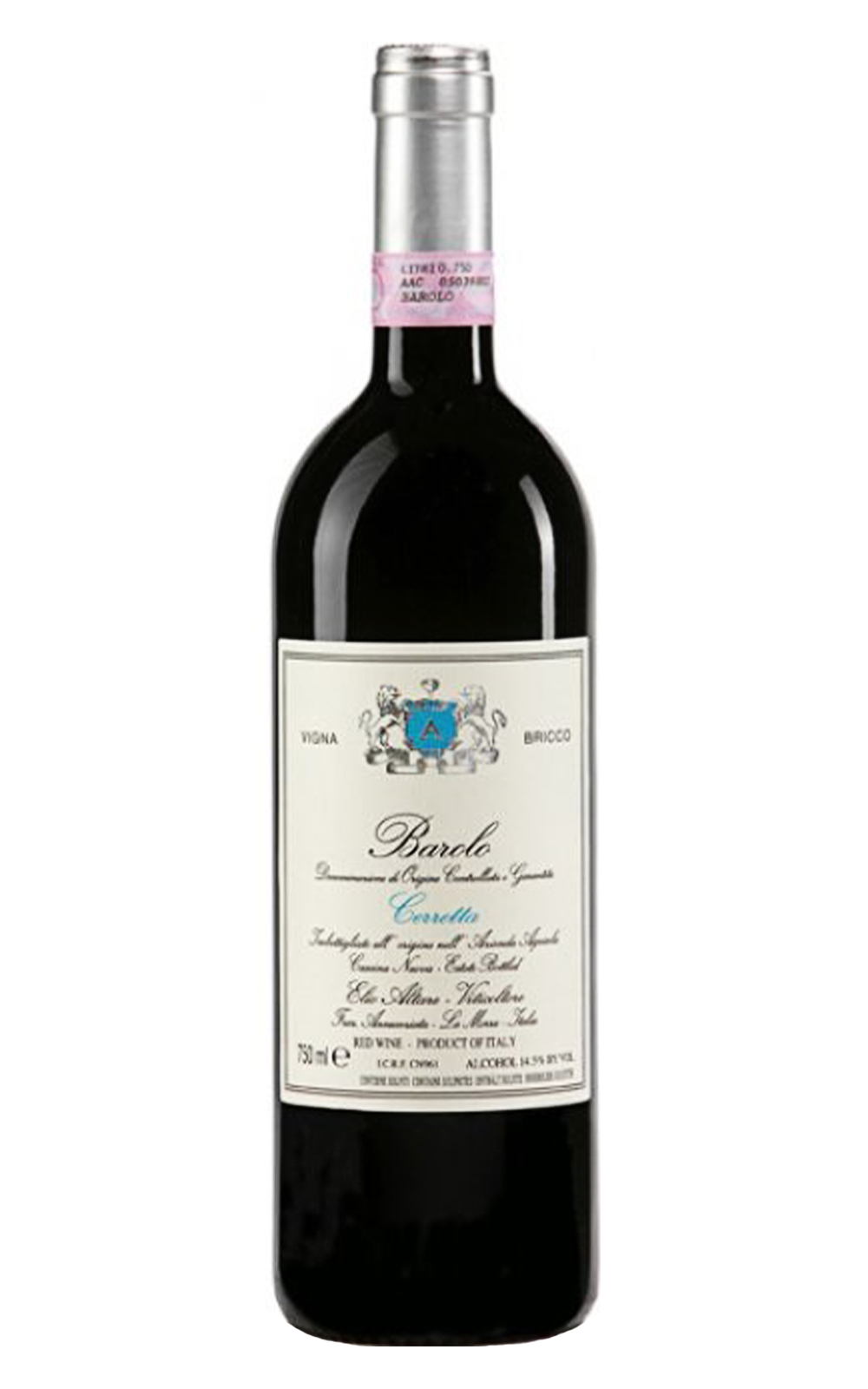 Elio Altare Cerretta Barolo DOCG 2009 艾達雷酒莊 伽列塔單一園巴羅洛紅酒