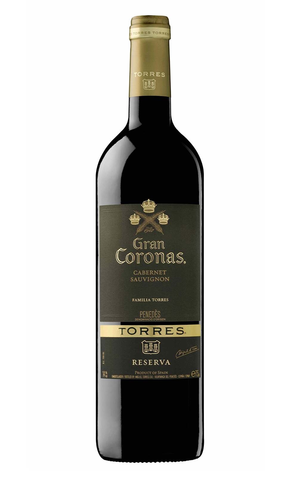Torres Grans Coronas 2014 多利士酒廠 精選柯羅那紅酒